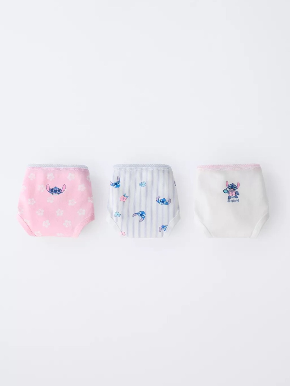 ZARA LILO & STITCH DISNEY THREE-PACK UNDERWEAR